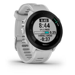 GARMIN Gps-horloge voor hardlopen Forerunner 55 wit | Decathlon
