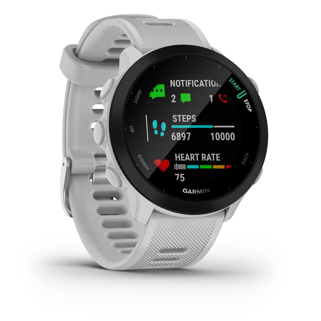 שעון GARMIN FORERUNNER 55 GPS - לבן