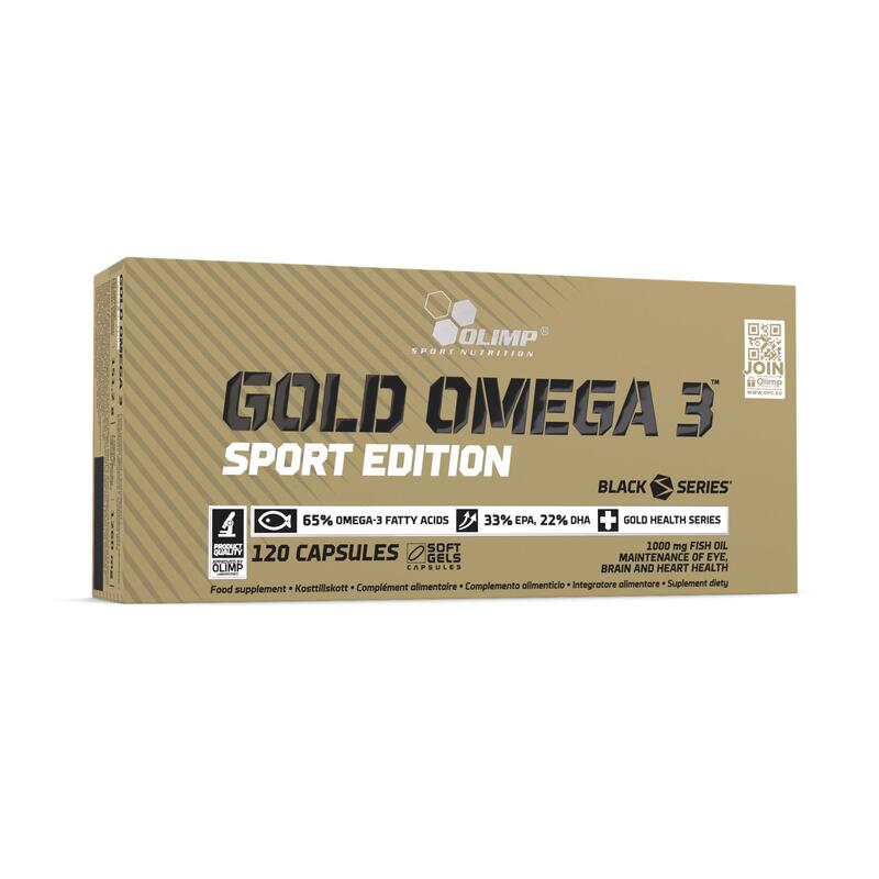 GOLD OMEGA 3 SPORT EDITION - 120 KAPSUŁEK