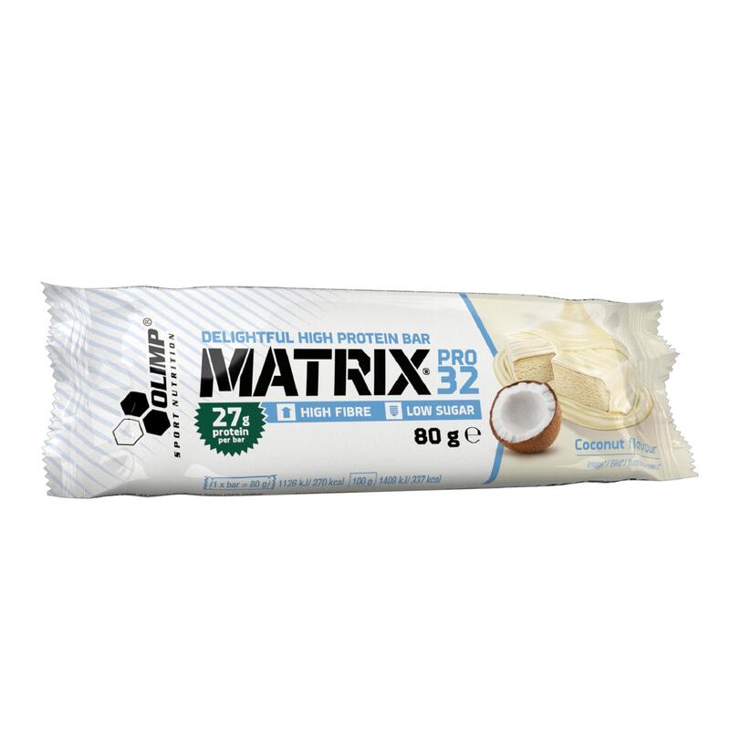 Matrix Pro 32 80g baton proteinowy kokos