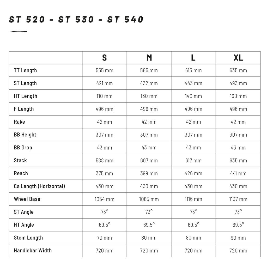 Kalnų dviratis „ST 540 V2“, 27,5 col. ratai, mėlynas