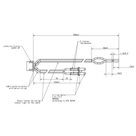 Dynamo Cable Kit Elops LD - Black