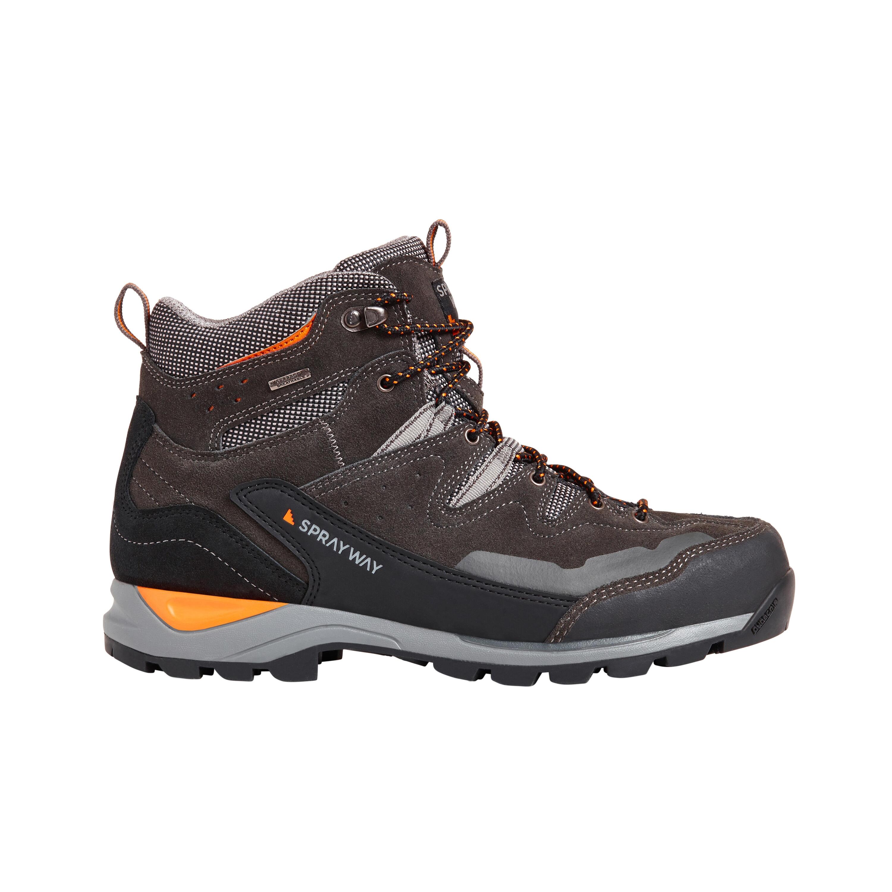 Men's waterproof walking boots - Sprayway Oxna mid - Charcoal 2/5