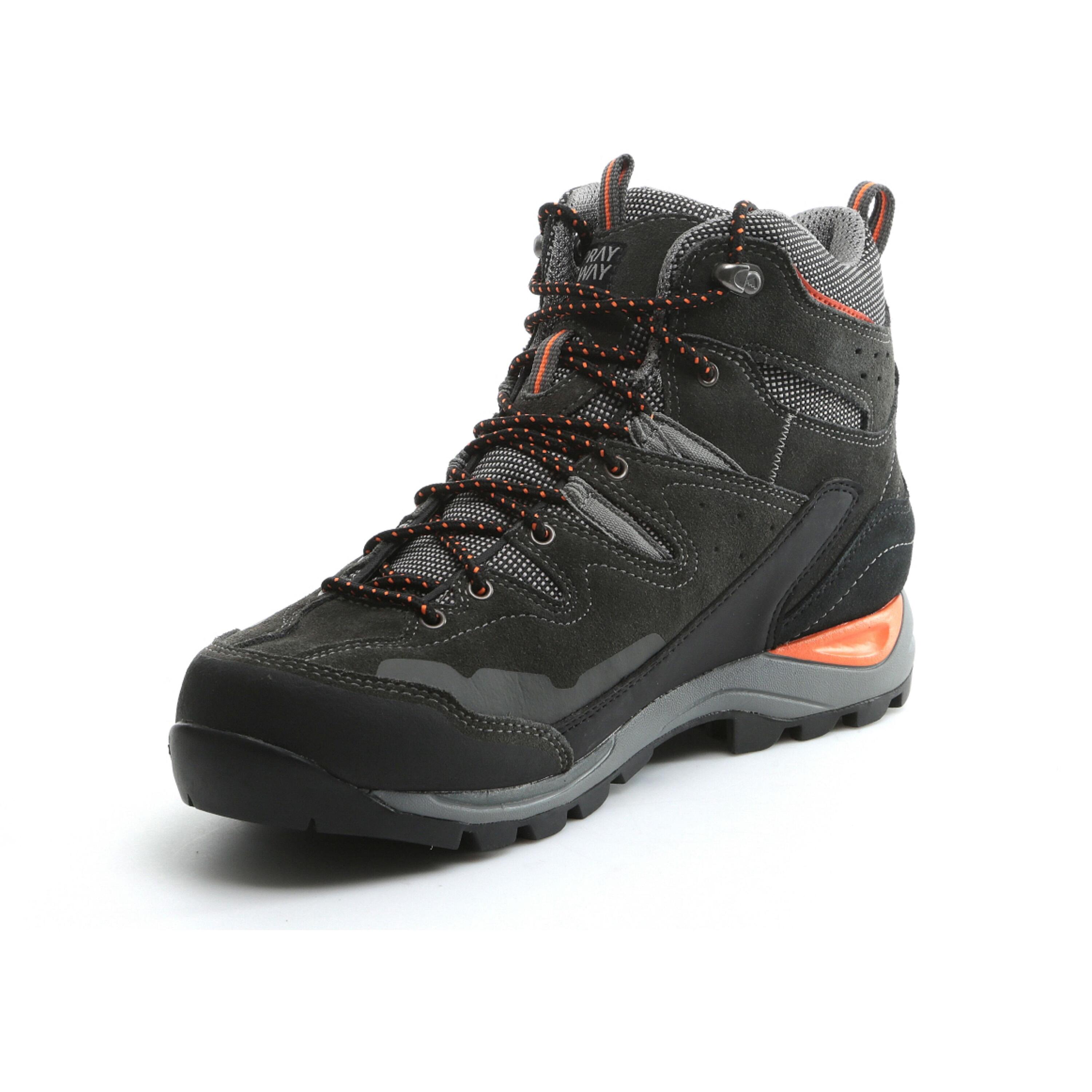 Men's waterproof walking boots - Sprayway Oxna mid - Charcoal 4/5