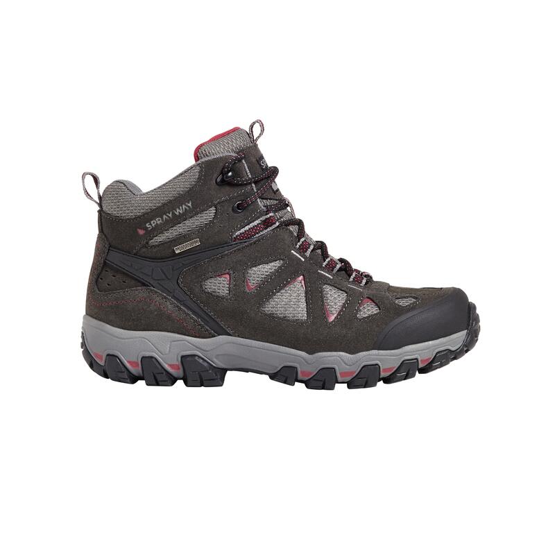 Women's waterproof walking boots Sprayway Iona mid Black SPRAYWAY