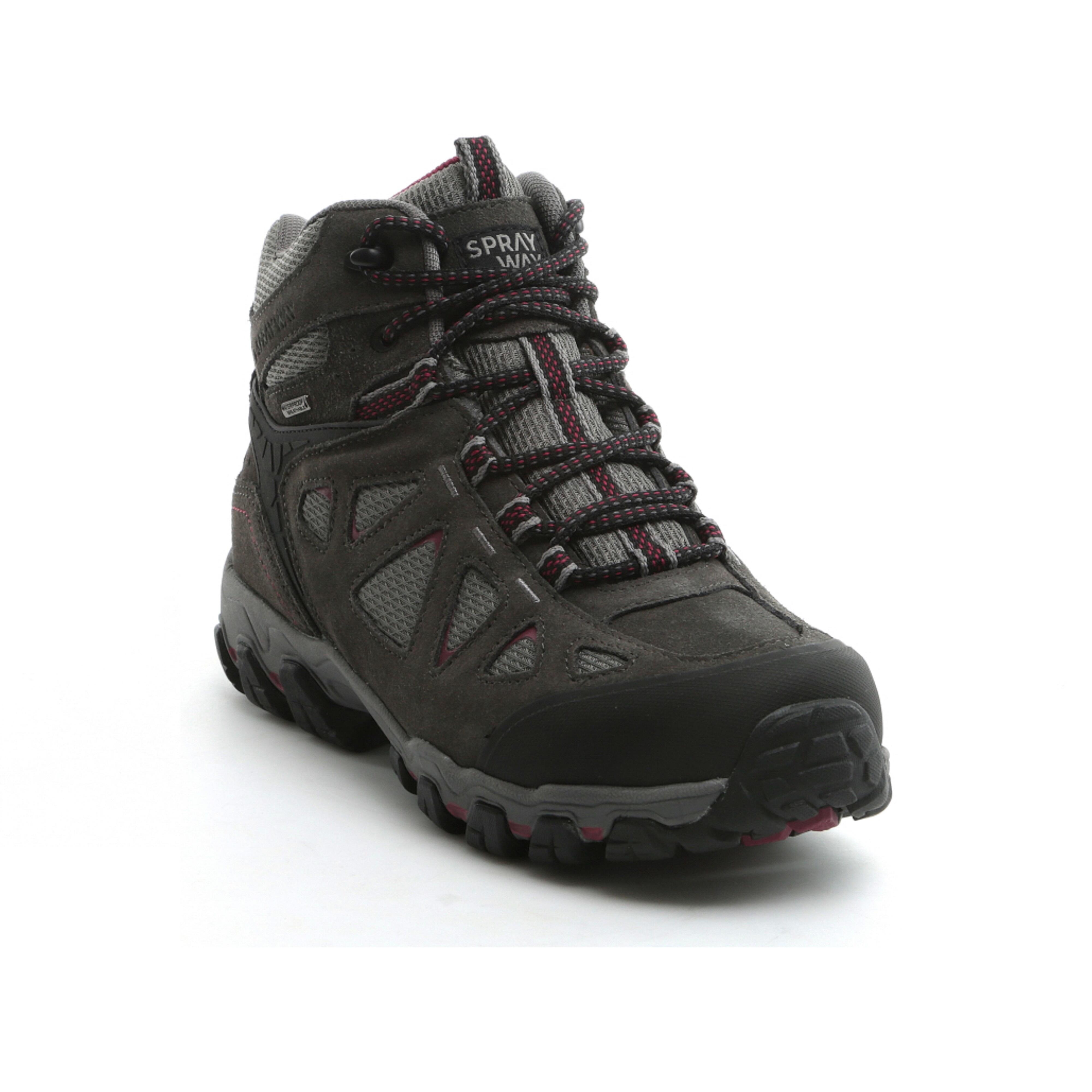 Photos - Trekking Shoes Women's Waterproof Walking Boots - Sprayway Iona Mid - Black