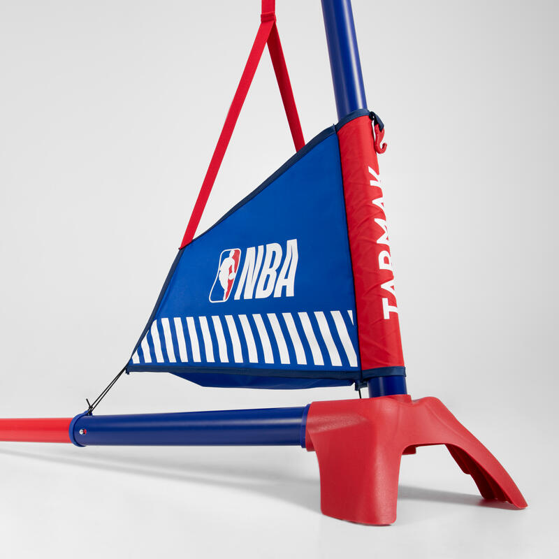 Coș Baschet cu structură de susținere Hoop 500 Easy NBA 1 m - 1,80 m