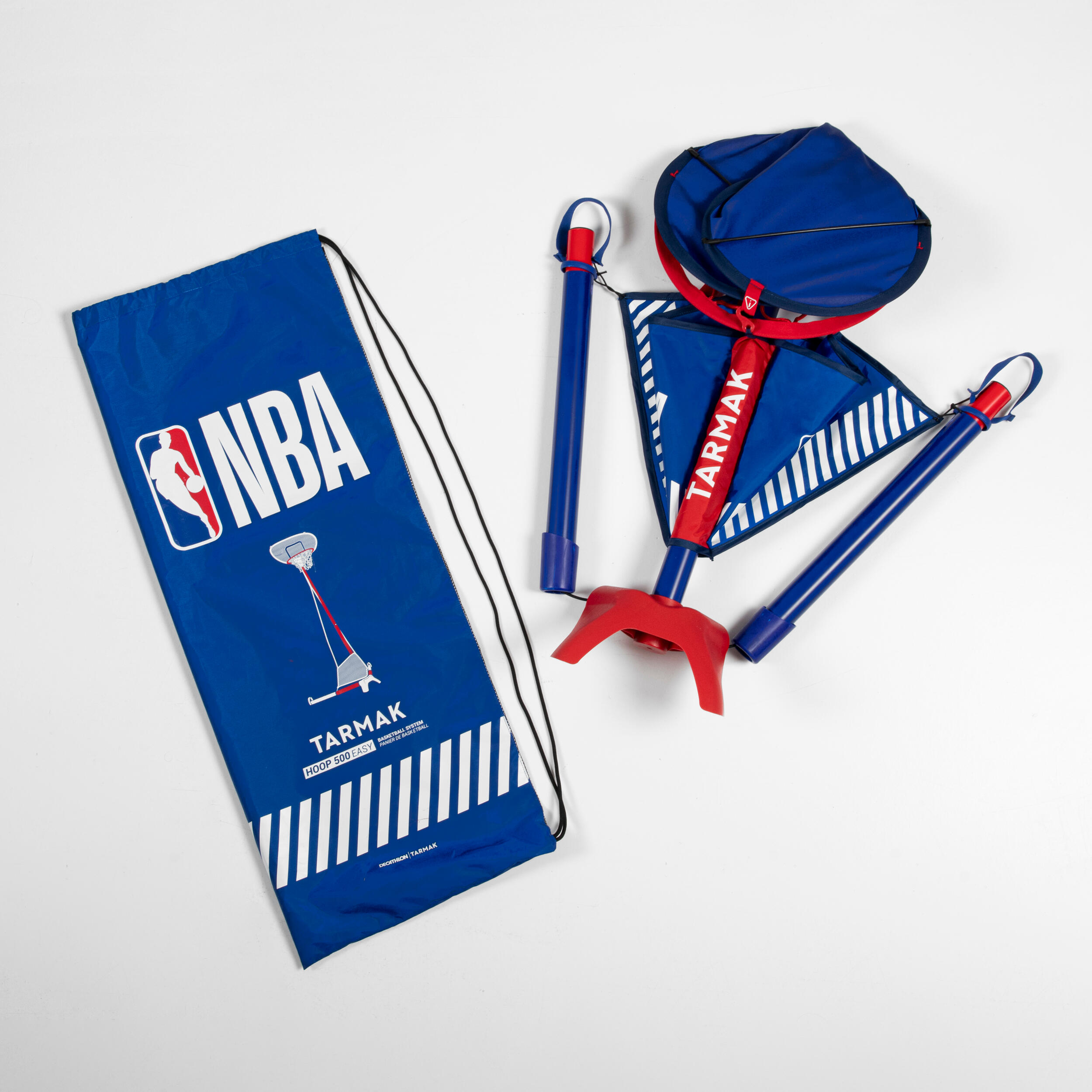 Kosz do koszyk?wki przeno?ny i z regulacj? od 1 do 1,80 m Tarmak Hoop 500  Easy NBA TARMAK | Decathlon