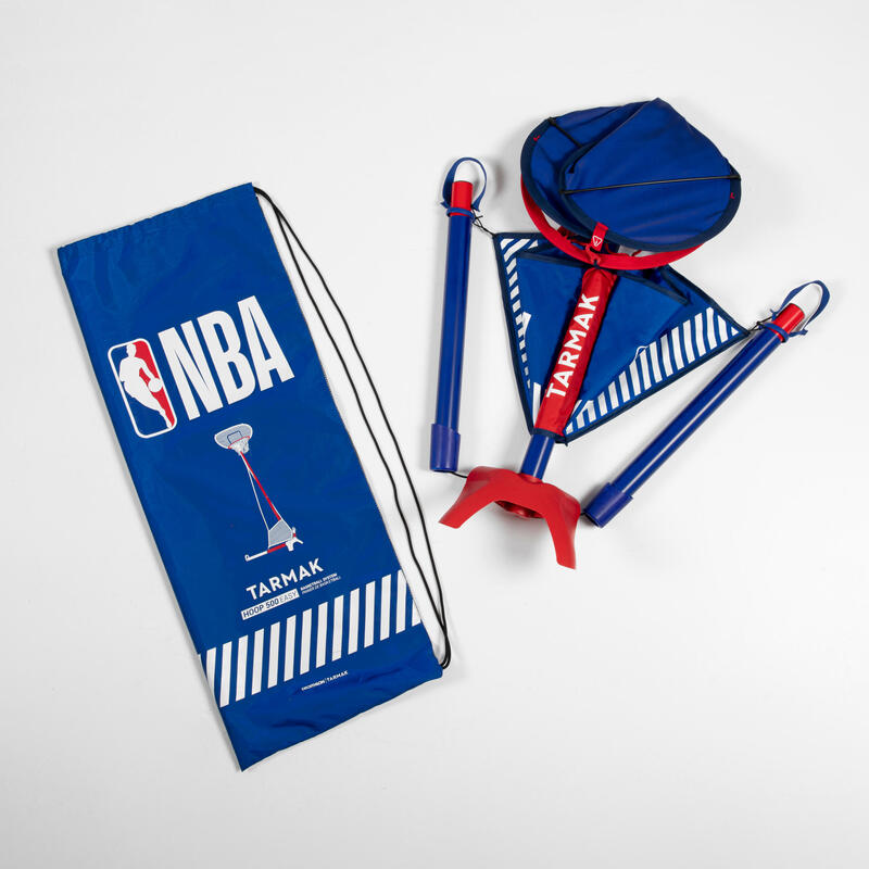 Tabela de Basquetebol com Base Móvel Regulável de 1 m a 1,80 m HOOP 500 Easy NBA