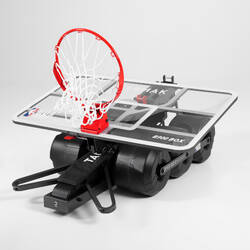 Adjustable (2.10m to 3.05m) Folding Basketball Hoop on Wheels B900 Box NBA