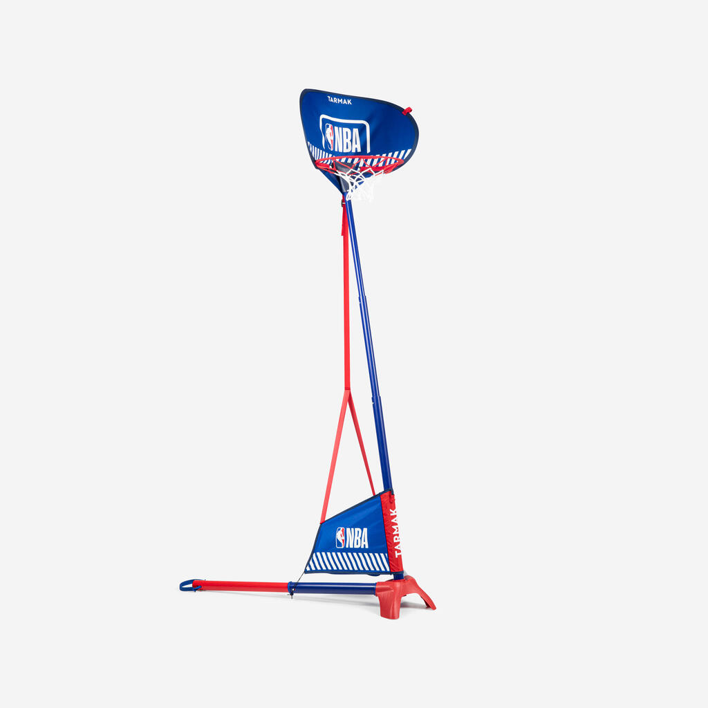 Canasta de básquetbol sobre soporte ajustable de 1 m a 1.80 m - HOOP 500 Easy NBA