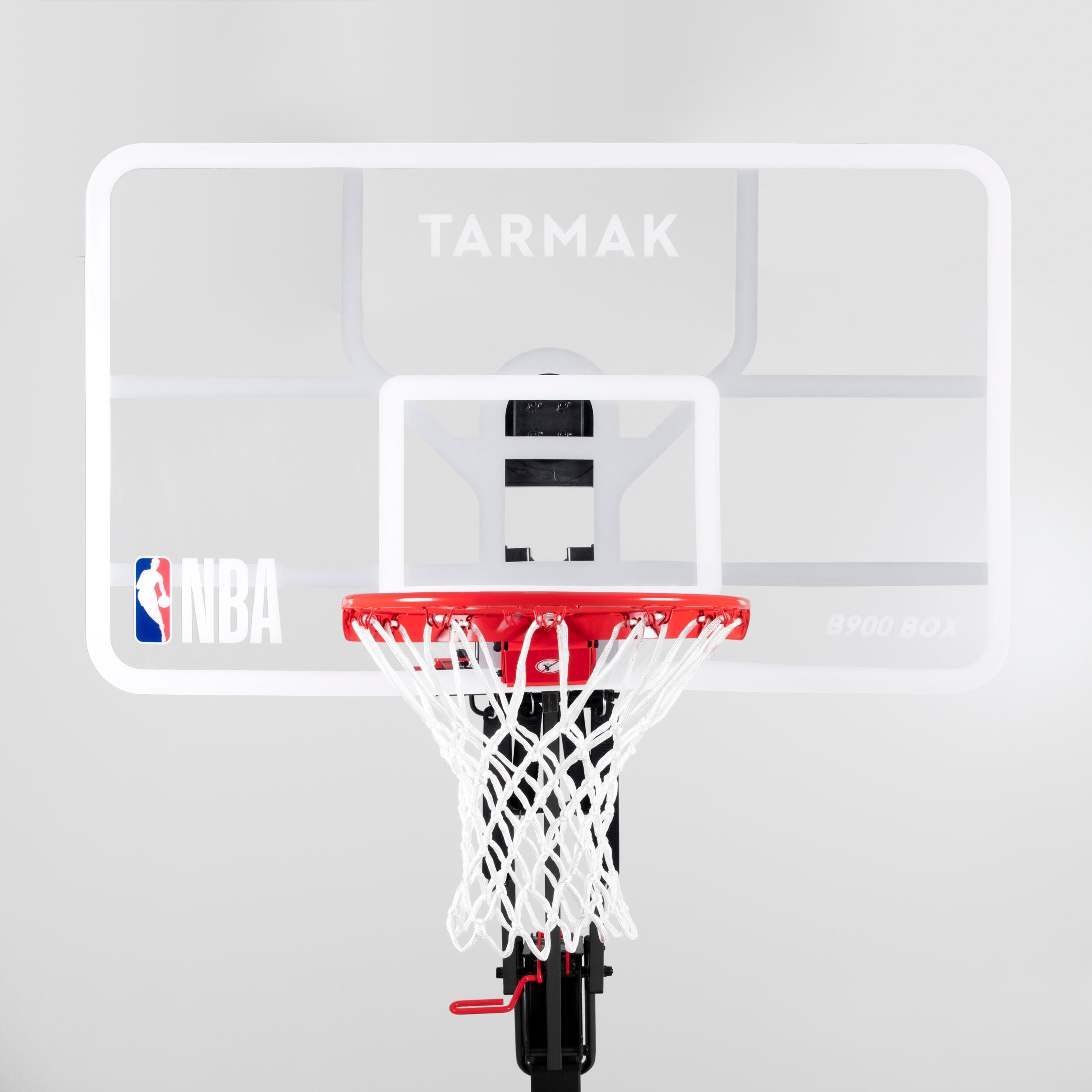 Basketball Standing Backboard Hoop B900 Box NBA. Adjustable 2.10 to 3.05m