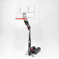 Adjustable (2.10m to 3.05m) Folding Basketball Hoop on Wheels B900 Box NBA