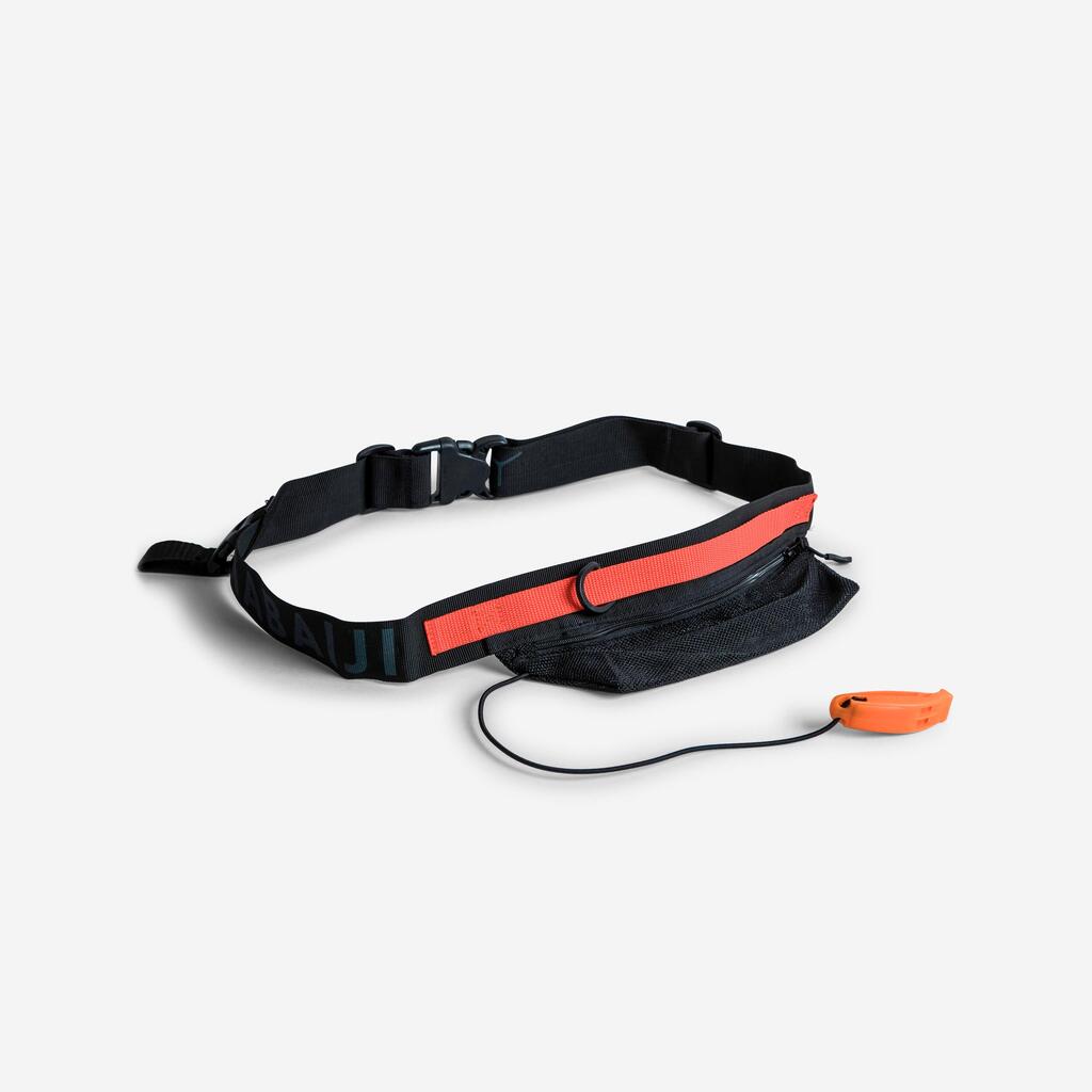 Waistband for attaching Swimrun cord with pocket