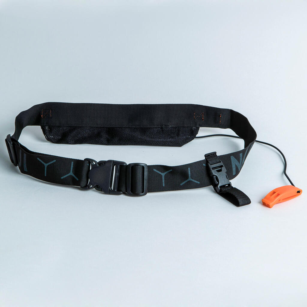 Waistband for attaching Swimrun cord with pocket