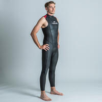 Muško neoprensko odelo bez rukava za plivanje u otvorenim vodama 500 (2 / 2 mm)
