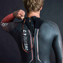 Men’s Neoprene Swimming wetsuit OWS 4/2 mm