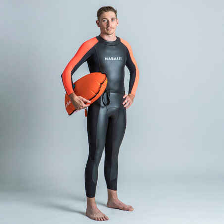 Neopreninis vyriškas plaukimo kostiumas plaukioti atviruose vandenyse „Ows 100“