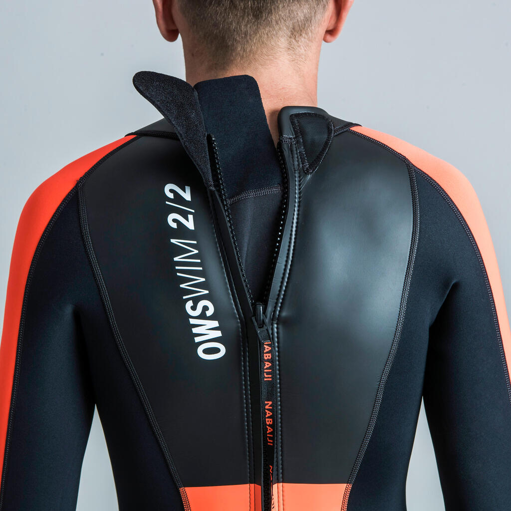 Neoprenanzug Freiwasserschwimmen Herren - OWS 100 Glide Skin 2/1,8 mm 