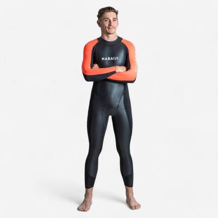Kombinezon pływacki openwater męski Nabaiji OWS 100 z neoprenu 2/2 mm