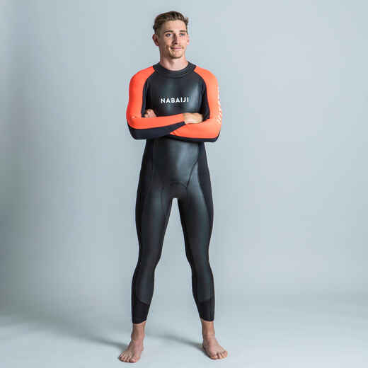 
      Vīriešu atklāto ūdeņu “GlideSkin” neoprēna peldēšanas hidrotērps “Ows 100”
  