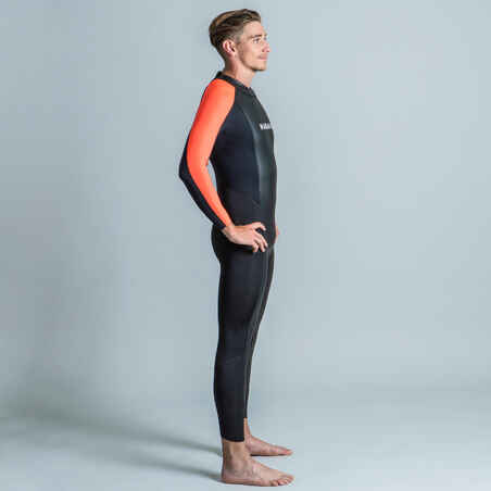 Neopreninis vyriškas plaukimo kostiumas plaukioti atviruose vandenyse „Ows 100“