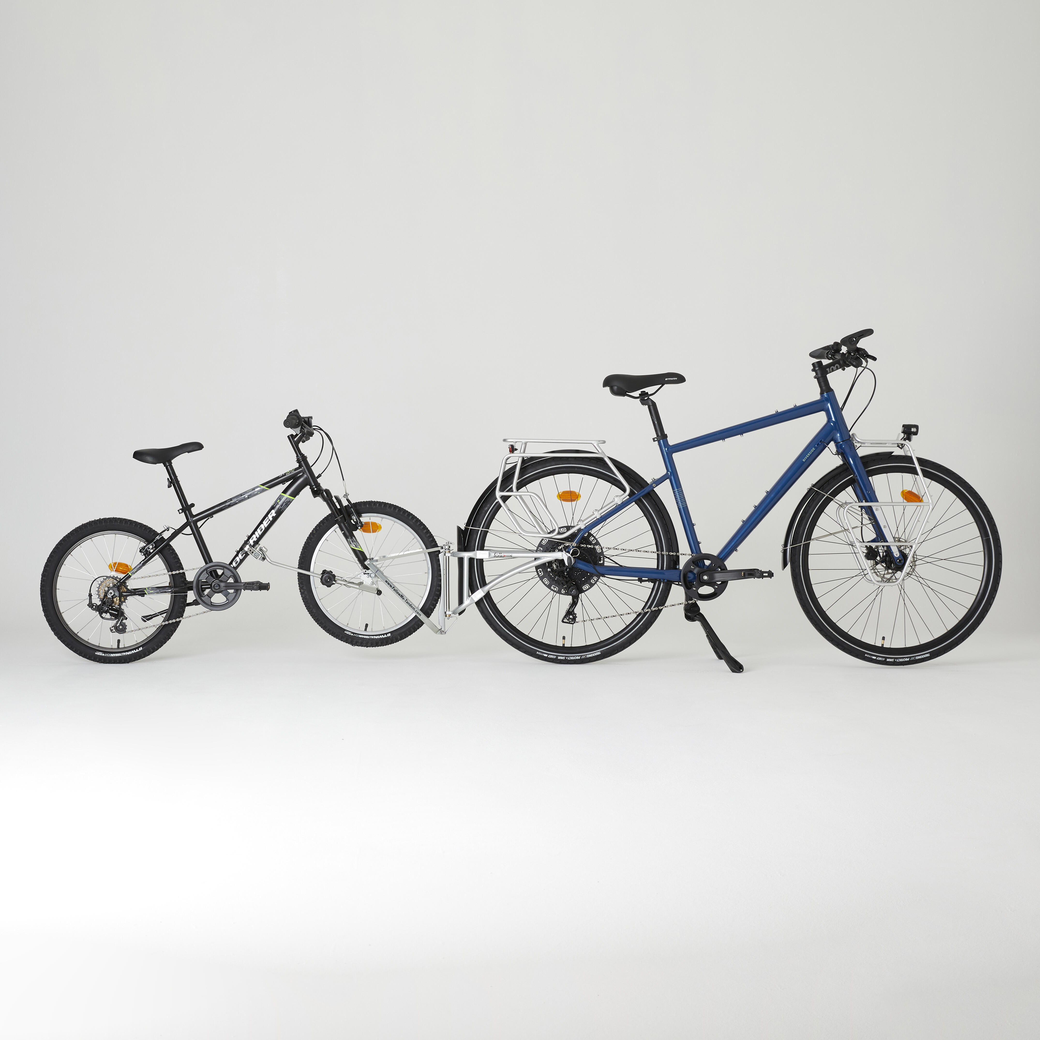 Gancio tandem per bici bambino FOLLOW ME OLYMPIQUE | DECATHLON