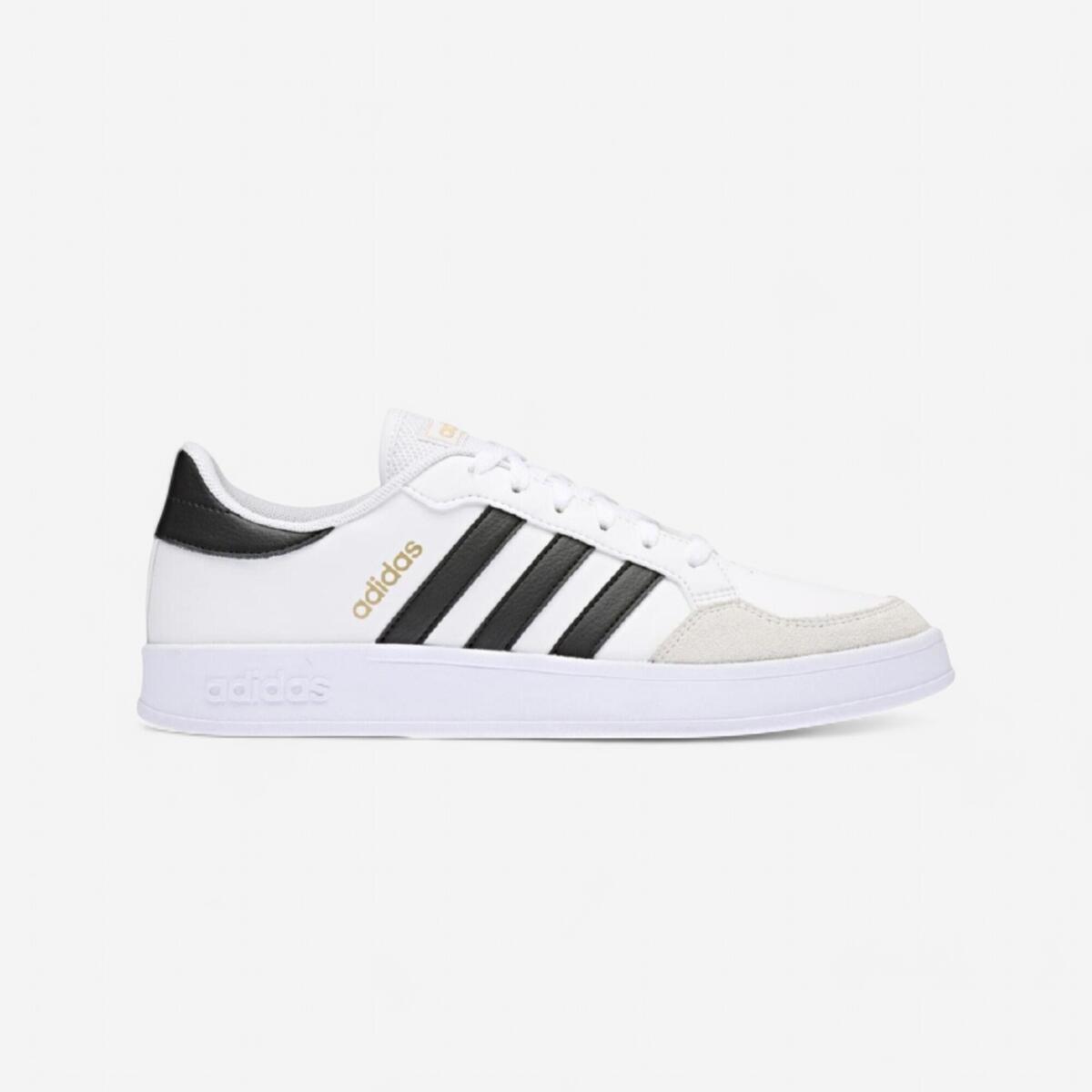 Chaussures de marche urbaine Adidas Breaknet blanc/noir