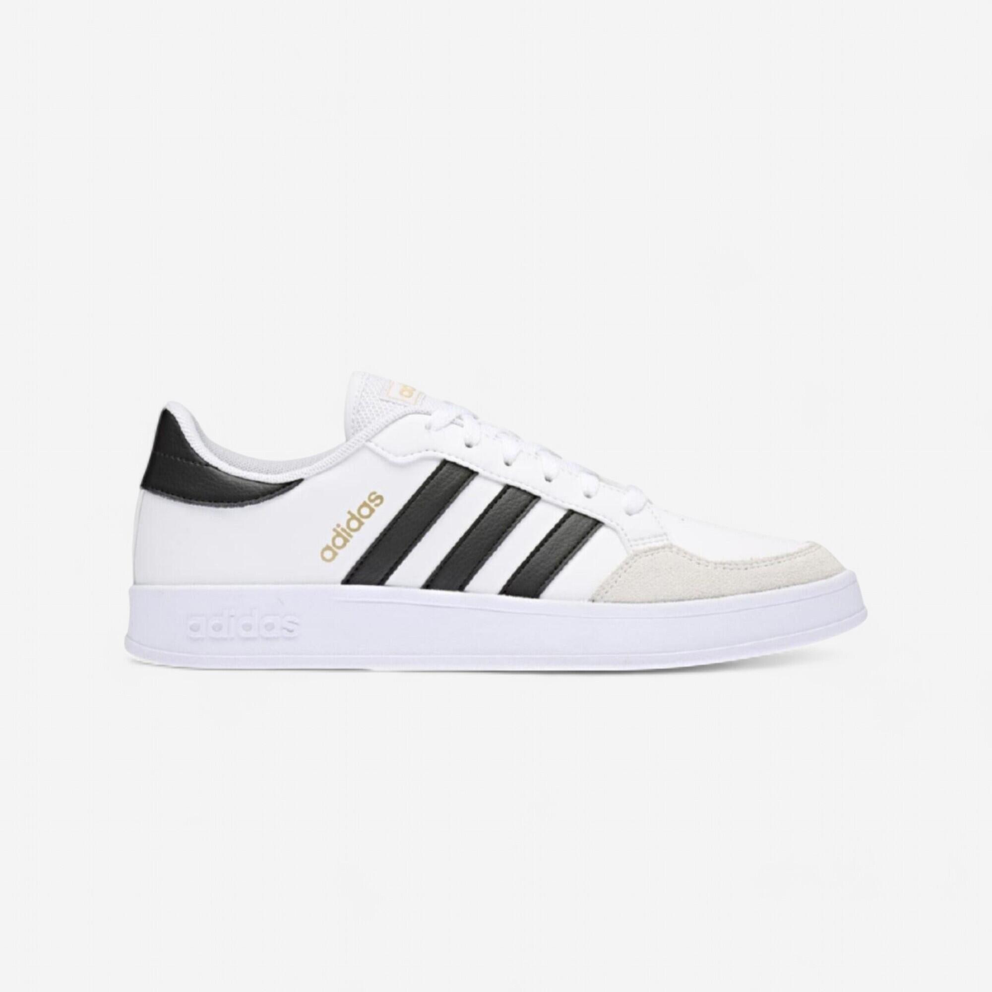 Urban Walking Shoes Adidas Breaknet white black Decathlon