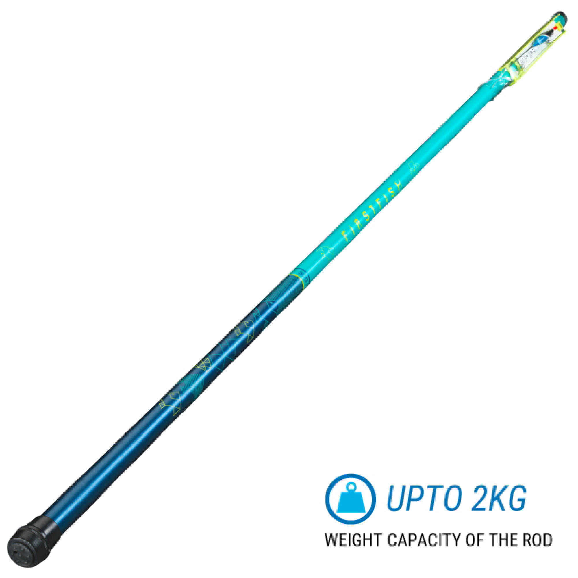 Panoplie canne + ligne montée firstfish 300  pour la pêche au coup. 9/13