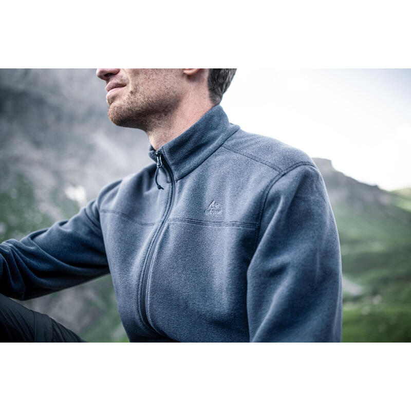 Erkek Outdoor Polar Mont - Mavi - MH100