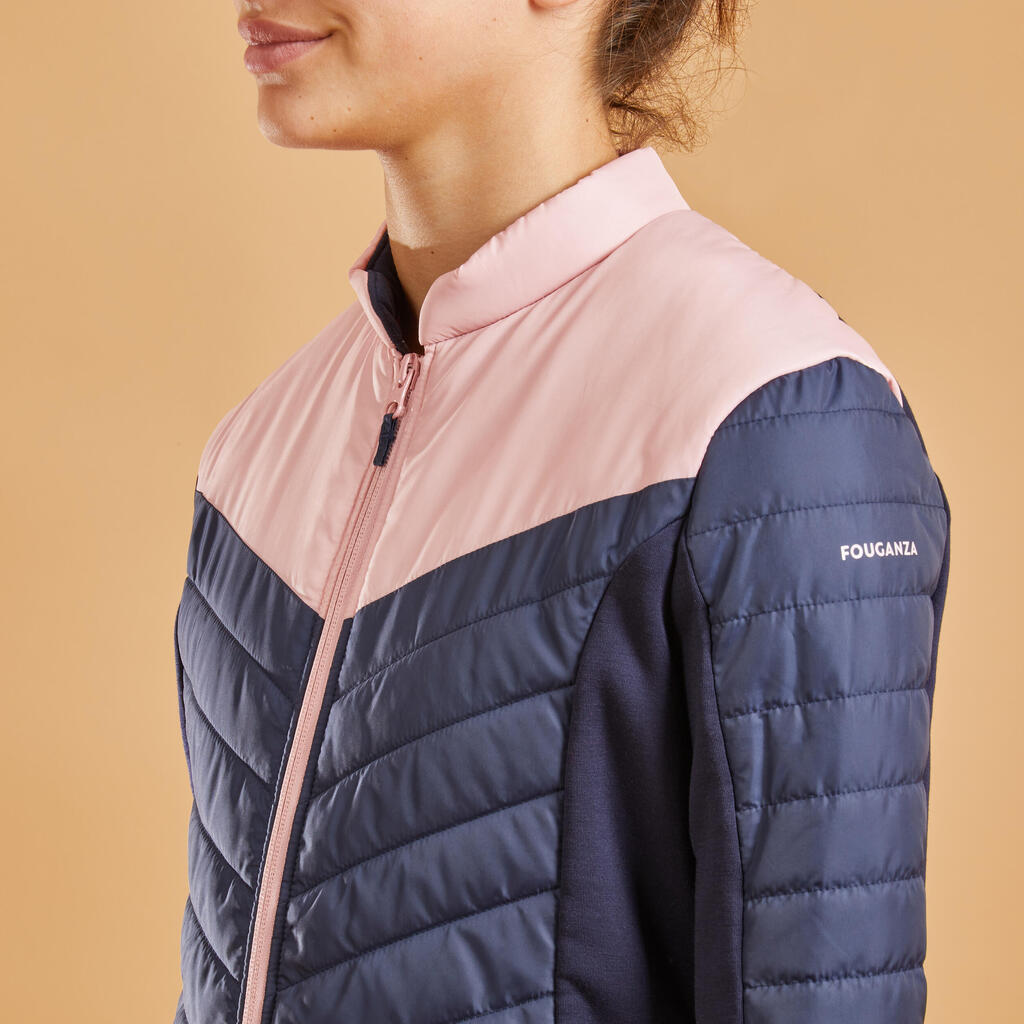 Reitjacke Kinder dunkelblau