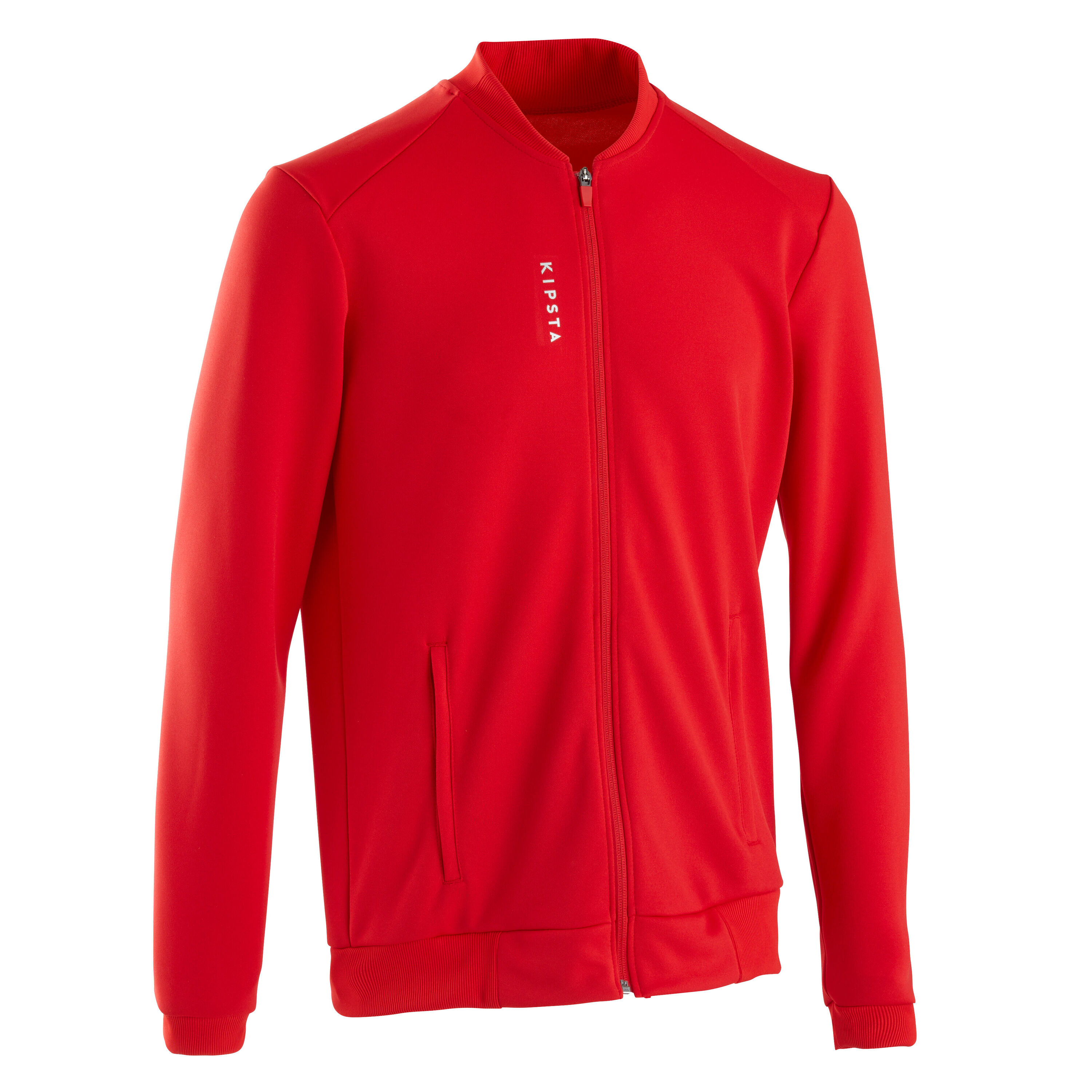 KIPSTA Adult Light Football Jacket T100 - Red