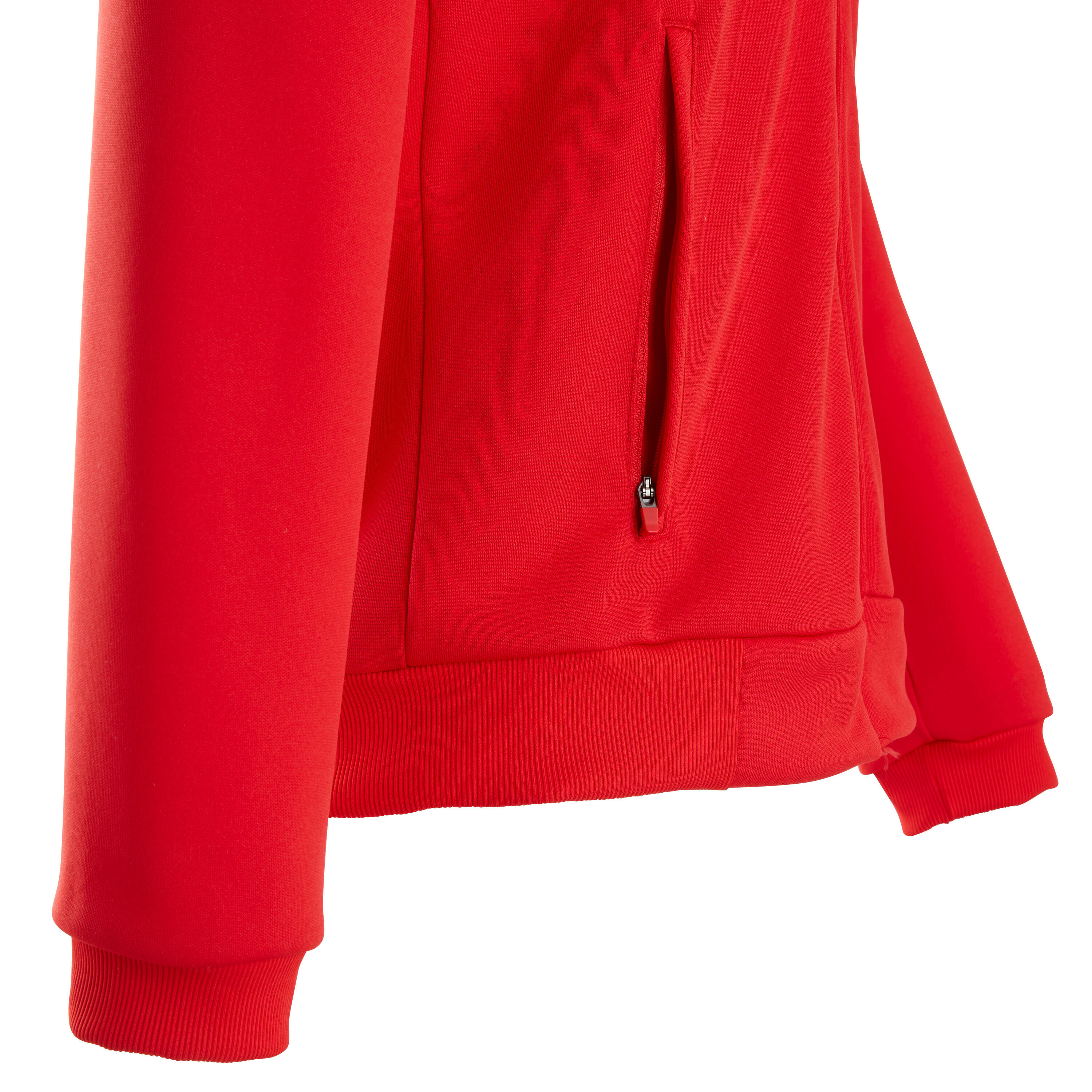 Veste de football légère adulte T100 Rouge 5/5