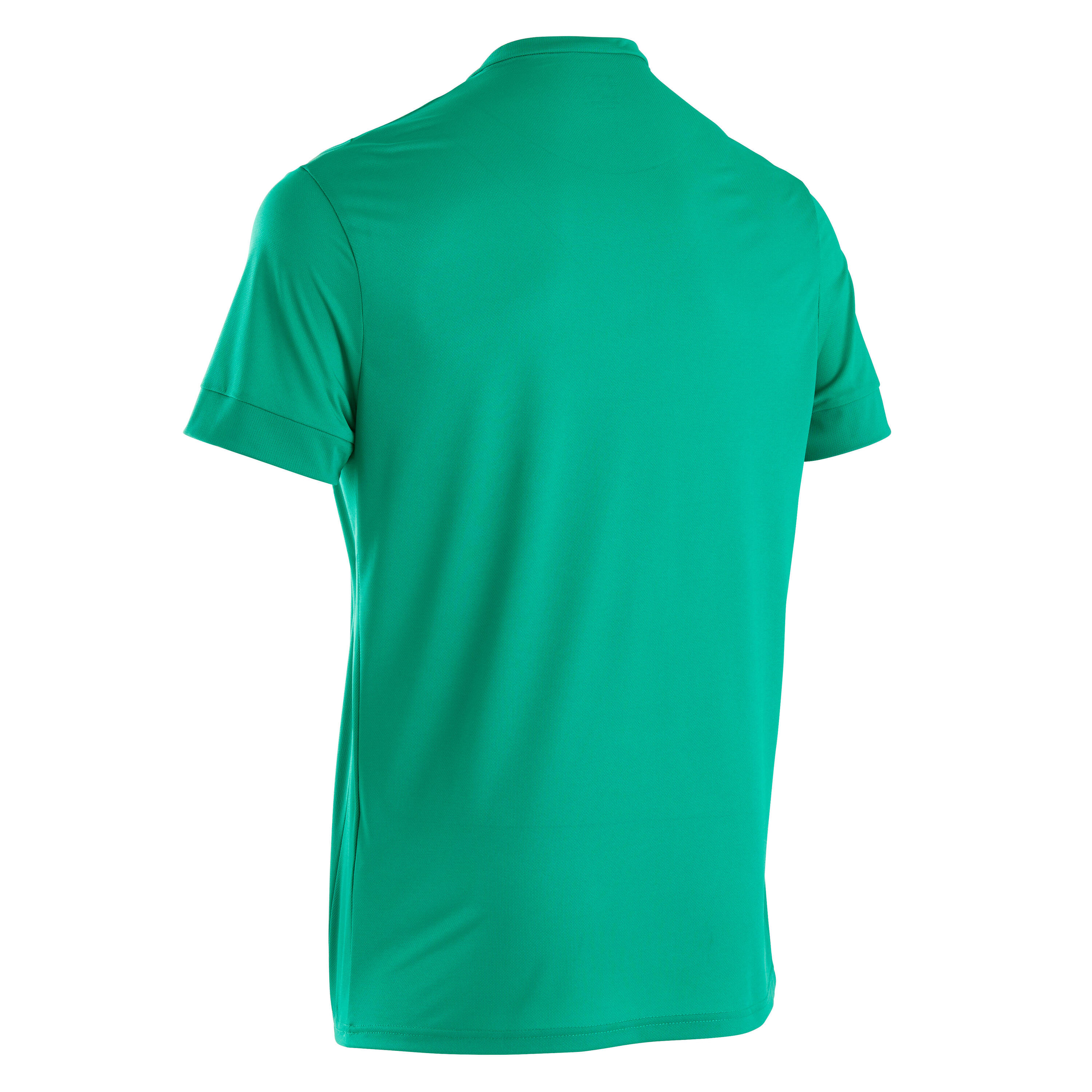 Adult Football Shirt F500 - Plain Green 3/4