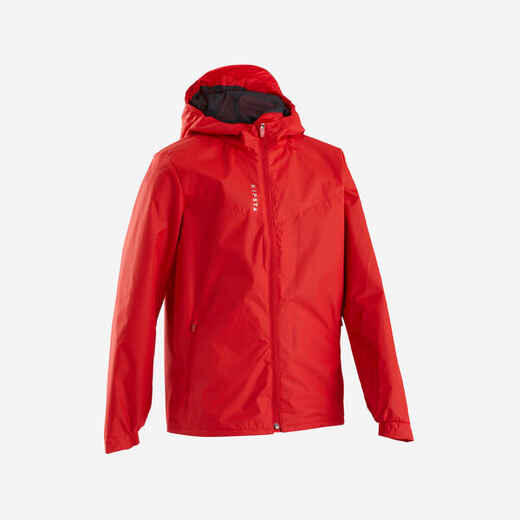 
      Kinder Fussball Regenjacke - T500 rot
  