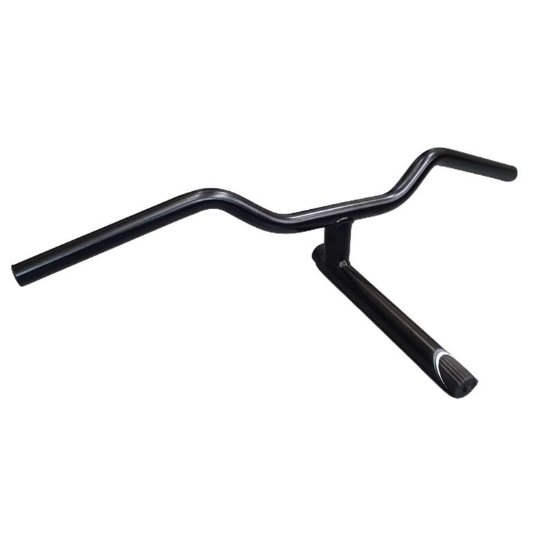 GUIADOR/AVANÇO DE CUNHA BICICLETA GRANDE AMPLITUDE 620 MM 60 MM PRETO