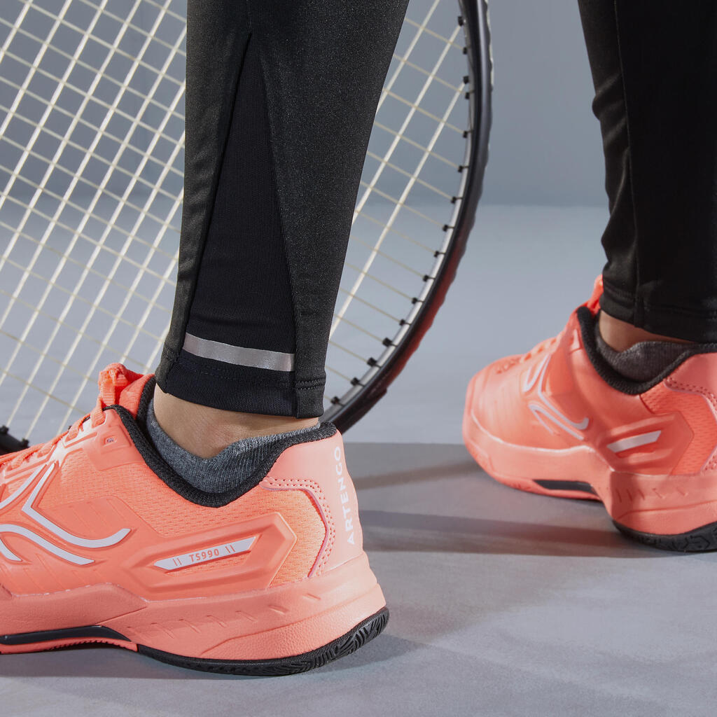HELANKE ZA TENIS 500 CRNE