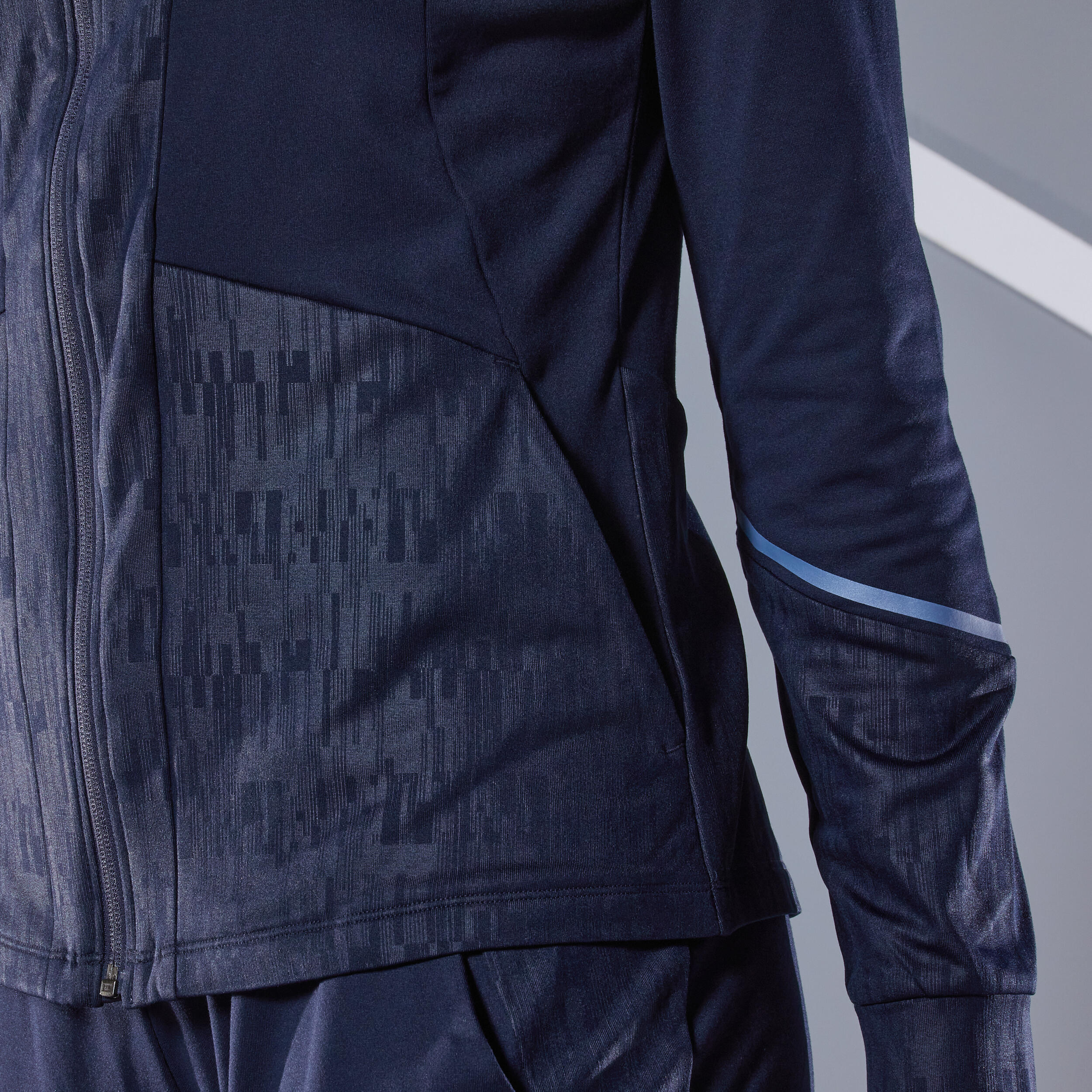 Women's Dry Thermal Tennis Jacket TH500 - Blue 7/12