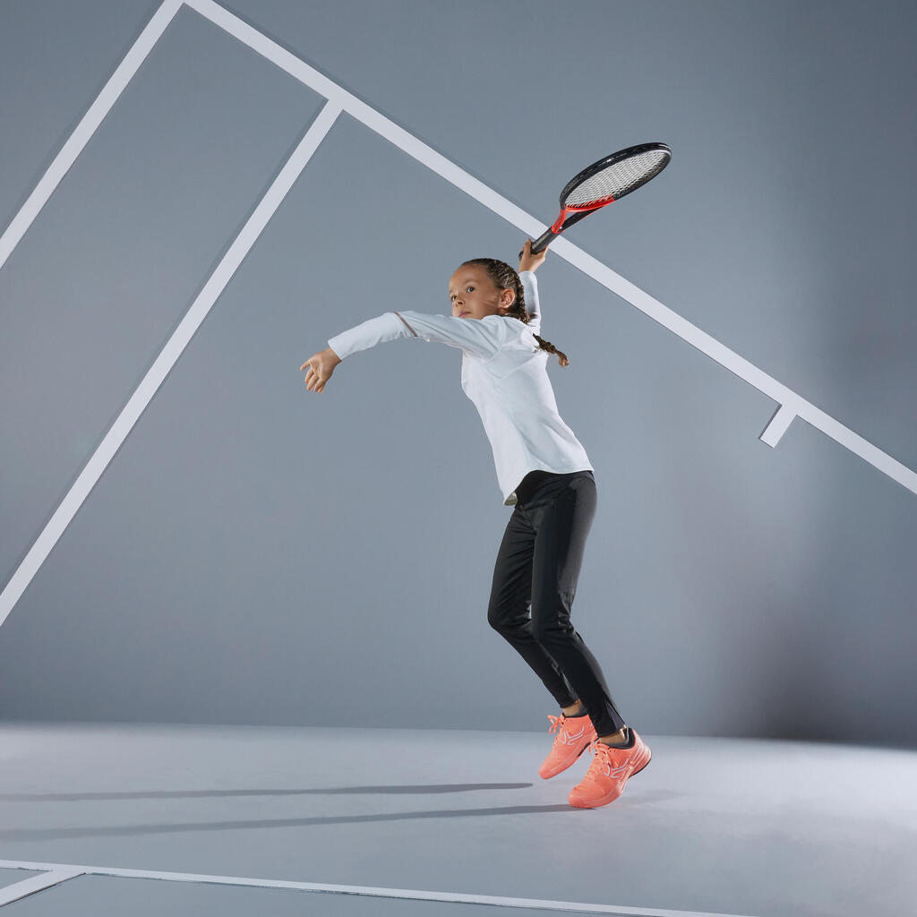 HELANKE ZA TENIS 500 CRNE