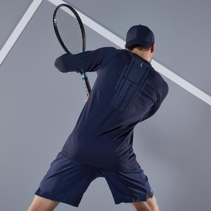 Men's Tennis T-Shirt Thermic TTS - Navy