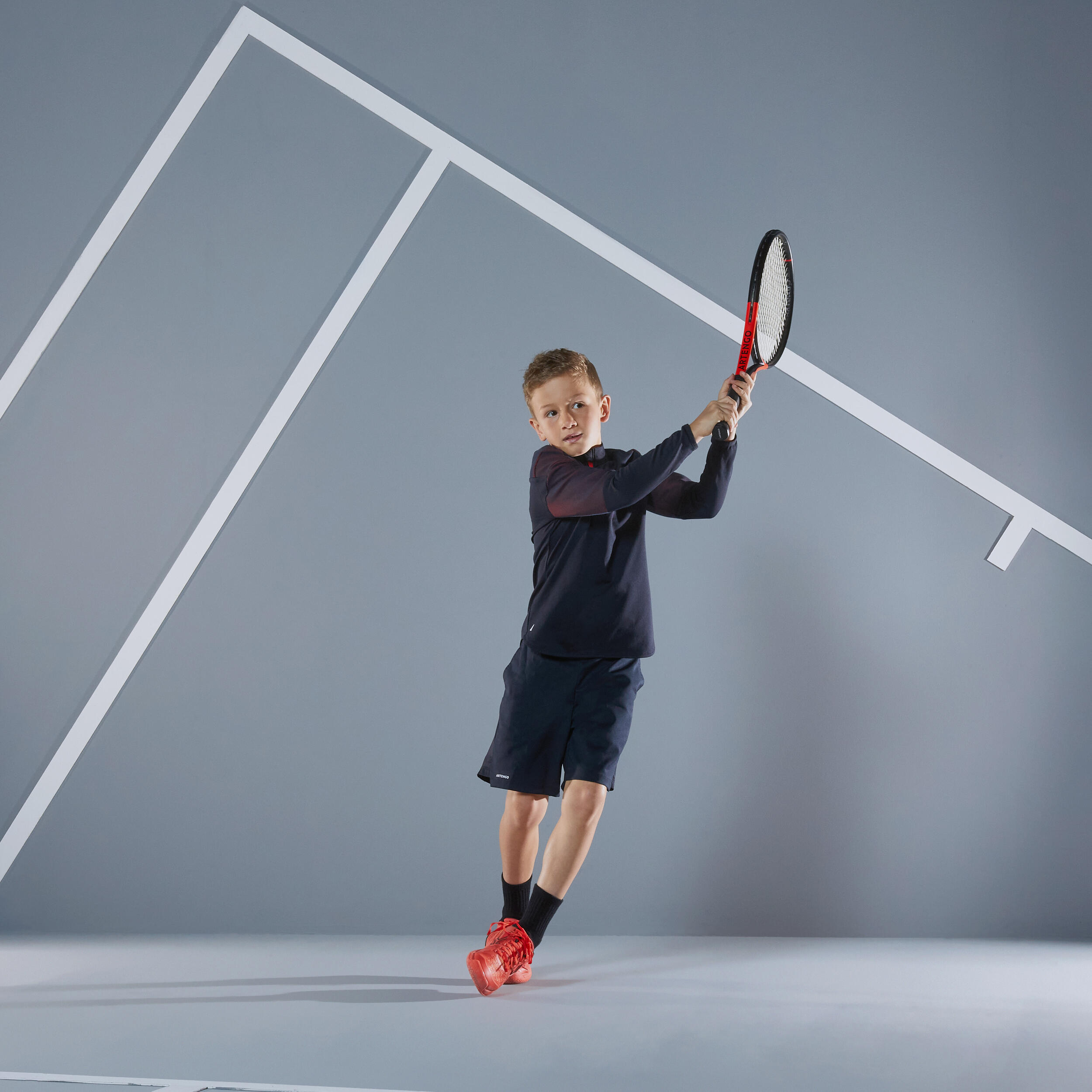 T-shirt termica tennis bambino 500 ARTENGO | DECATHLON