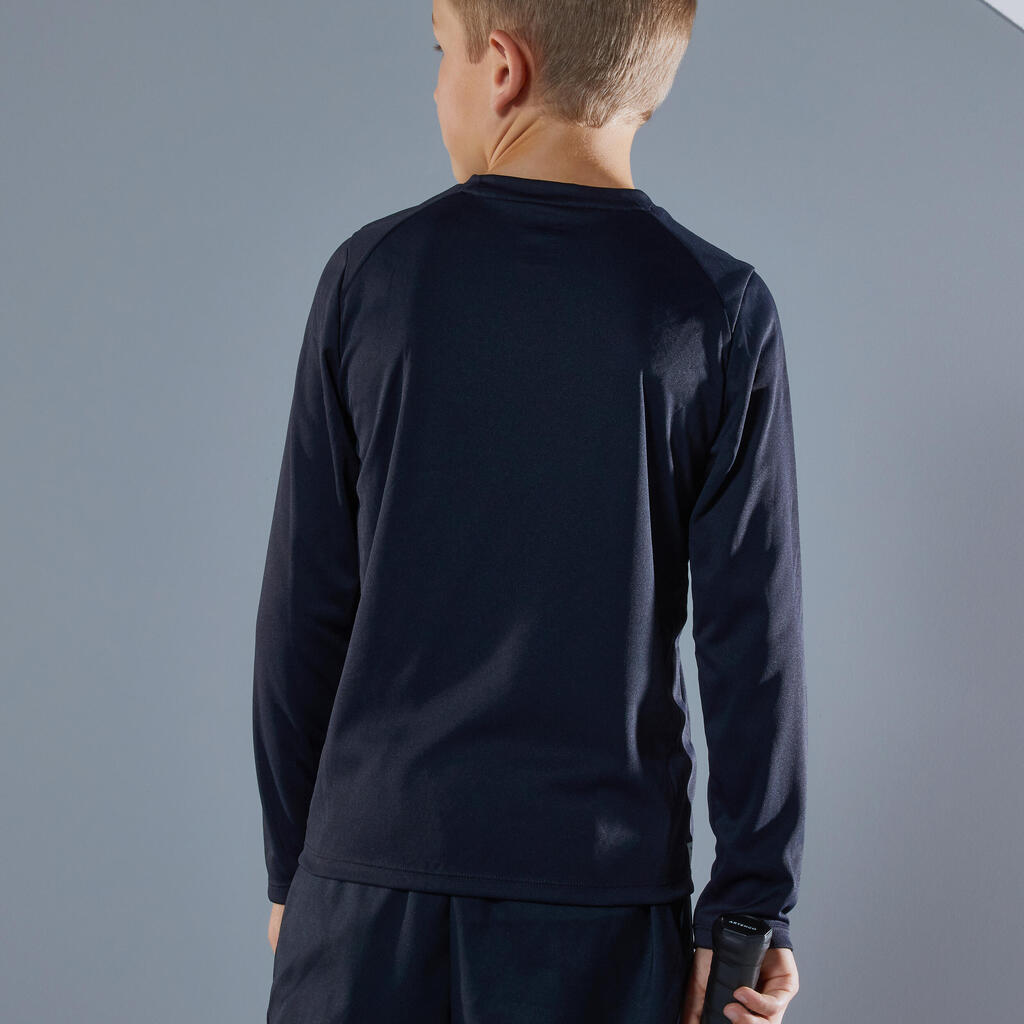 Boys' Thermal T-Shirt - Black/Red