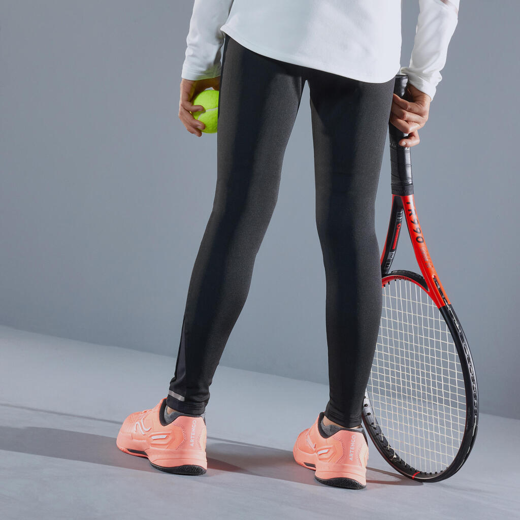 HELANKE ZA TENIS 500 CRNE