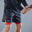 Boys' Thermal Shorts 500 - Black/Red