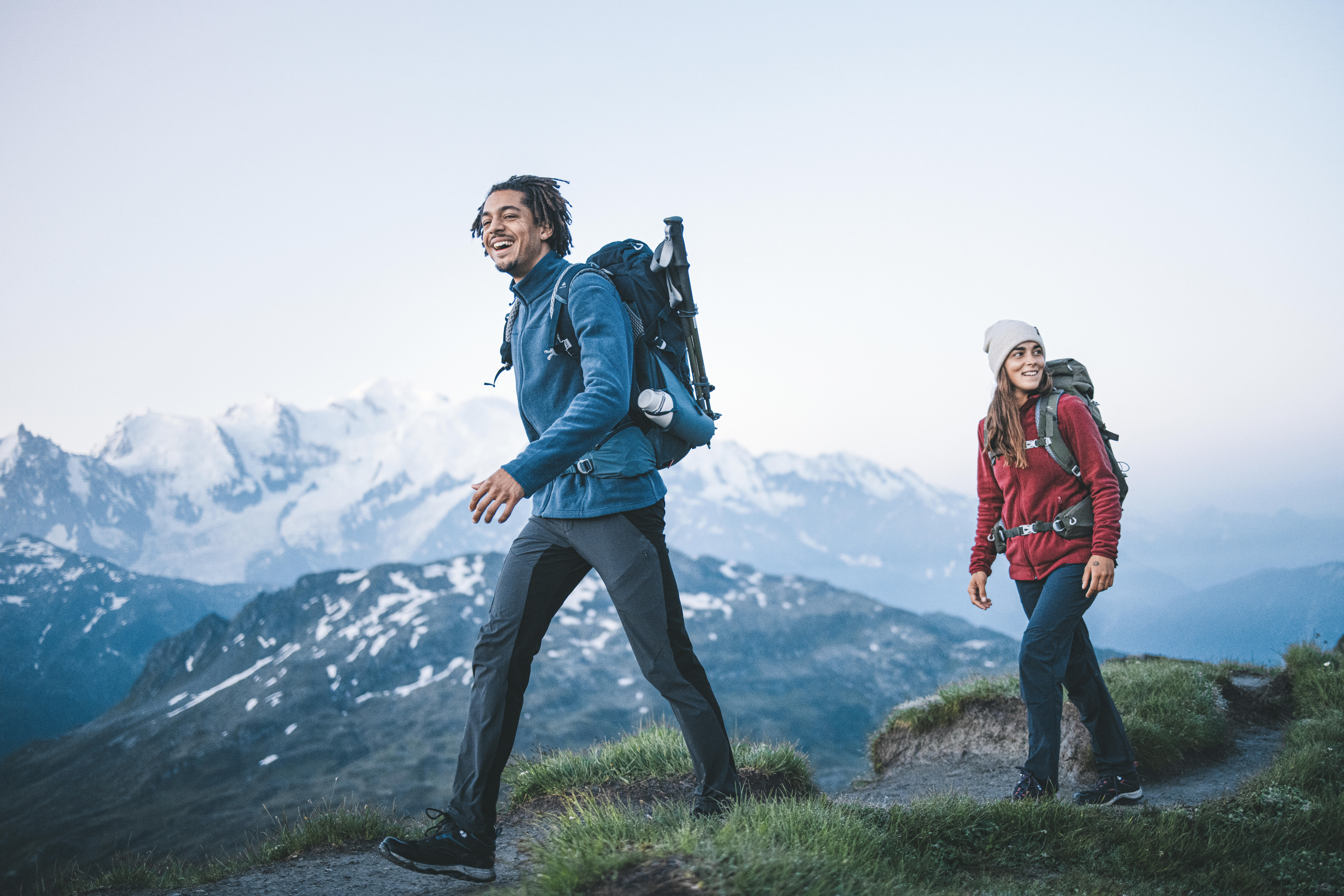 Veste de randonnée en polaire homme – MH 120 - QUECHUA