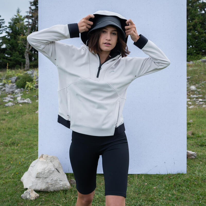Women's Hiking Fleece - MH500 Hoodie