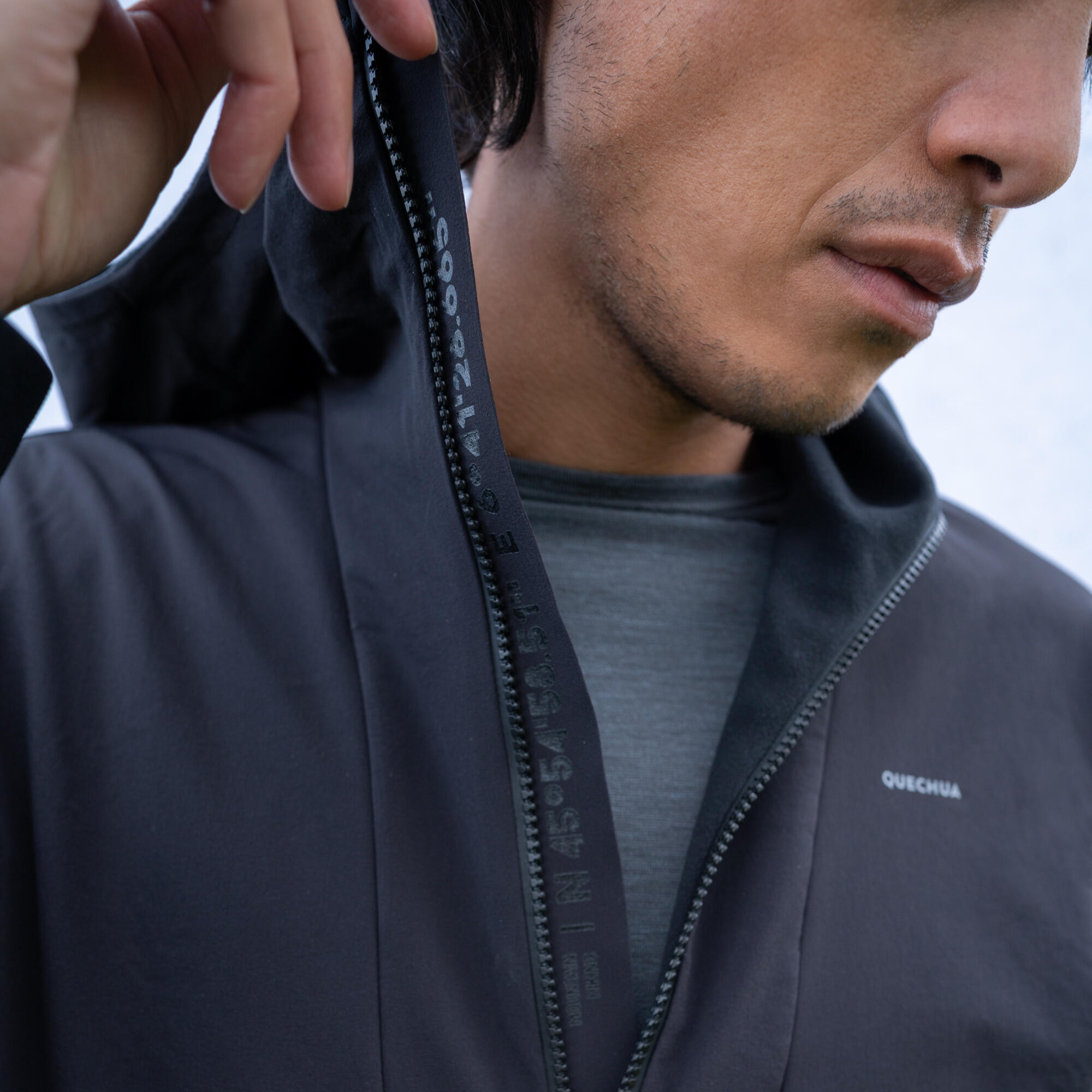 Men's Hiking Warm Fleece - MH500 Hoodie 
