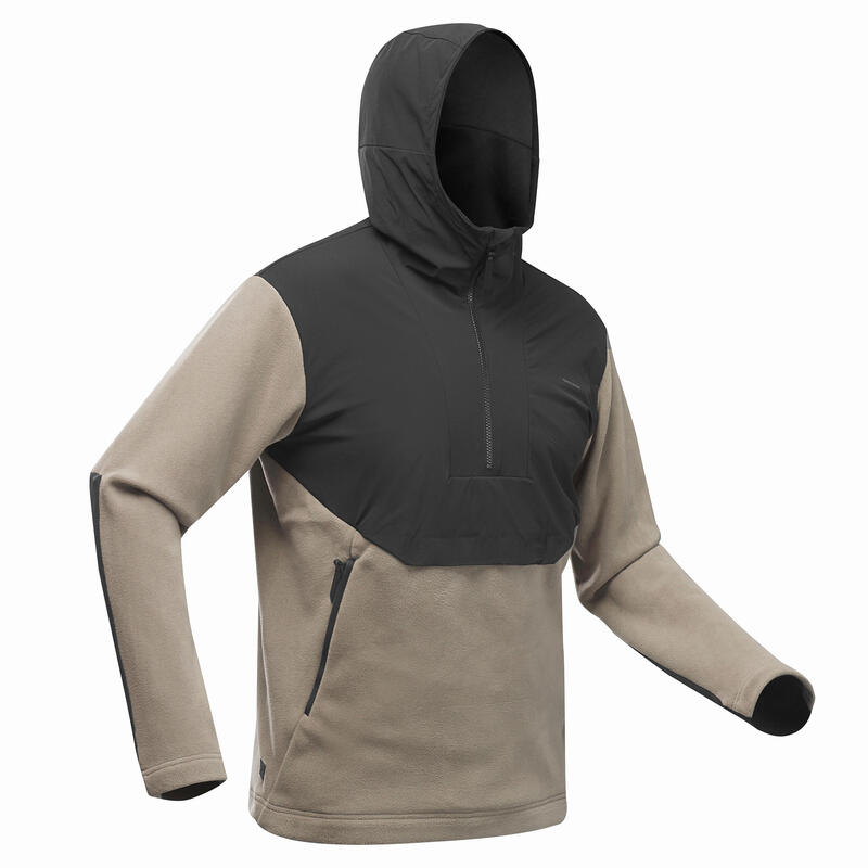 Polaire chaude de randonnée - MH500 Hoodie - Homme QUECHUA | Decathlon