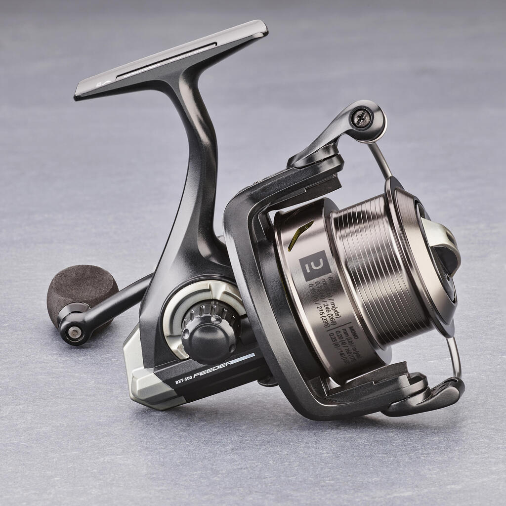 Feeder fishing reel Bauxit 500, size 3000.